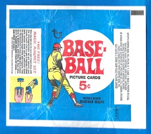 1969 Topps Baseball Wax Pack Wrapper - Magic Magnet - Picture 1 of 2