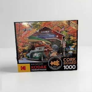 Kodak Cork Board 1000 Piece Puzzle NEW 10+  - Picture 1 of 9