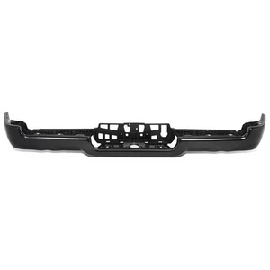 Fit 19-24 Ram 1500 Black Rear Bumper Facebar w/o Sensor Holes w/ Dual Exhaust - Picture 1 of 7