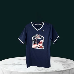 Nike Damen Baseball Trikot Blau Gr. Medium - Bild 1 von 8