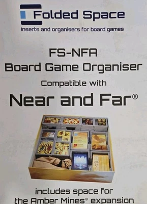 Inserto de espacio plegado/inserto organizador para cerca y lejos. ¡Nuevo!!!  Foto 1 de 4