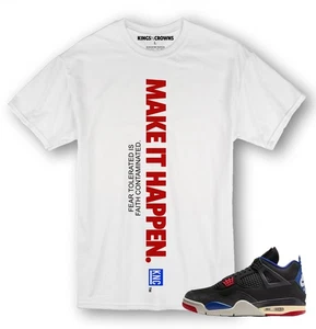 KNC Sneaker T-Shirt Match for Air Jordan 4 Rare Air Sneaker. Make It Happen - Bild 1 von 1