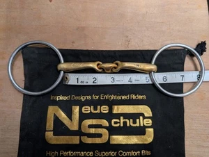 Schule Team Up Snaffle Lozenge Bit 5" - Picture 1 of 1