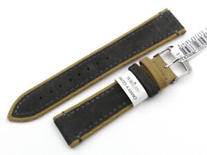 New Watch Strap Suede Beige Real Leather Style Sports Watch Band Morellato
