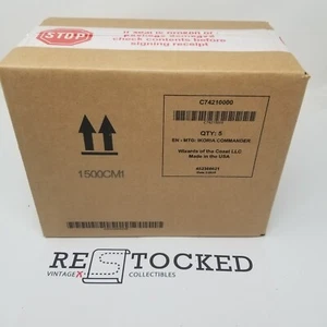 WoTC MTG Ikoria Lair of Behemoths Commander Set of 5 Factory Sealed Case