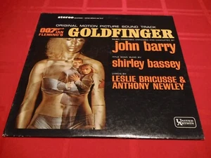 Goldfinger Soundtrack 1964 LP Shirley Bassey John Barry UAS 5117 James Bond 007 - Imagen 1 de 8
