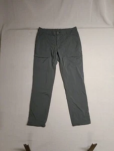 Rei Co-Op Pants Womens 12 Dark Grey Nylon Blend Hiking Straight Stretch Outdoor - Picture 1 of 12