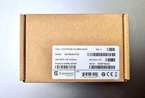 Neuf authentique Extreme Networks AA1419043-E6 1G Cu RJ45 - Photo 1/4