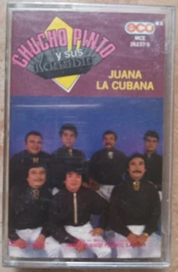 CHUCHO PINTO Y SUS KASSINO - JUANA LA CUBANA - 1988 MEXICAN TAPE ALBUM, CUMBIA - Picture 1 of 4