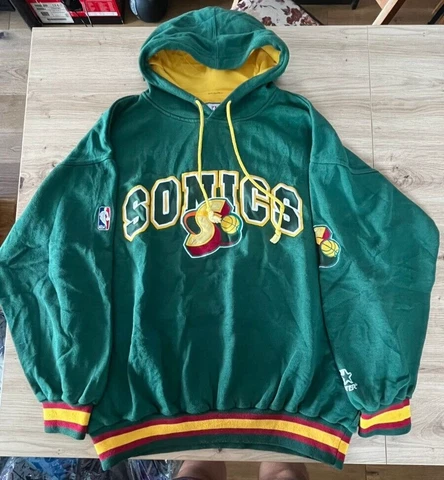 Seattle Supersonics NBA Starter Hoodie M Cover