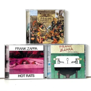 Frank Zappa 3 CD Music Album Collection Hot Rats + Grand Wazoo + Waka/Jawaka - Imagen 1 de 5