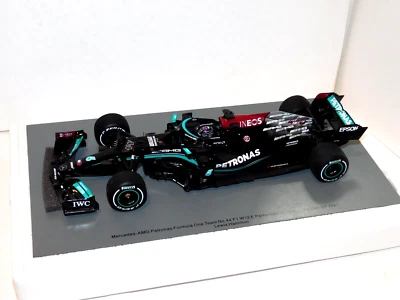 Mercedes-AMG F1 W12 E #44 Hamilton 1ST BAHRAIN GP '21 Hamilton SPARK 18S576 1:18 - Image 1 of 4