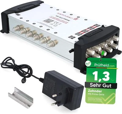 Zehnder 9/12 Multischalter 12 Teilnehmer 2 Satelliten - Regelbare Terrestrik  - Bild 1 von 4