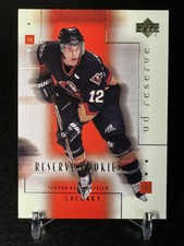 00 01 2000 2001 Upper Deck Reserve Rookies RC Jordan Krestanovich Calgary Hitmen
