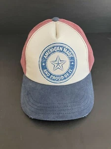 American Made and Proud of It Distressed Hat - Picture 1 of 5