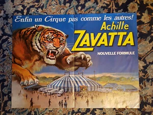 Poster Zirkus Achilles ZAVATTA 40x60 Endlich ein Zirkus wie kein anderer! - Bild 1 von 1