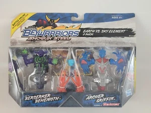 Beyblade Shogun Steel BeyWarriors Earth VS. Sky Element 2-Pack - Free Shipping - Picture 1 of 7