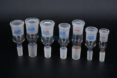 Multi Female To Male Joint Lab Glass Reducing Transfer Adapter Chemistry • 6.64£