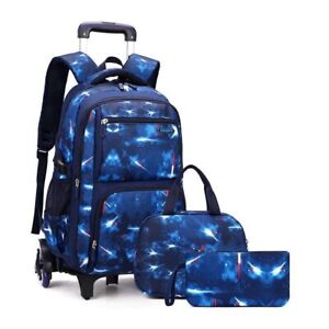 School Bags Backpack Wheeled Bag Kids' Luggage Primary Junior High School Bag