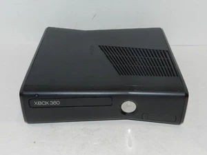 Microsoft Xbox 360 S Slim Black Matte Console 1439 System ONLY UNTESTED PARTS - Picture 1 of 4