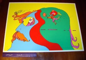 Peter Max ~ Remember How ~ #85/100 Original Hand Signed Lithograph Print, Mint 