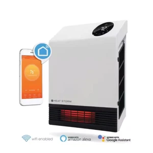 Smart Heater WiFi Indoor Wall Mount Infrared Space Warmer Automatic Exchanger - Picture 1 of 12