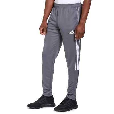Men's Size 2XL ADIDAS Tiro 21 Soccer Track Tapered Leg Pants Team Grey Four NWT - Image 1 of 4