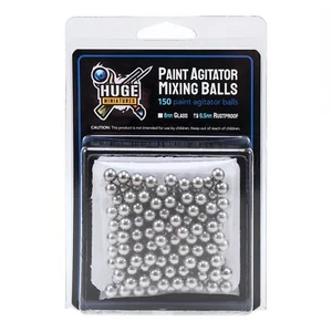 Huge Miniatures Paint Mixing Balls, 6.5mm Rustproof Paint Agitators – 150 Pack - Picture 1 of 2