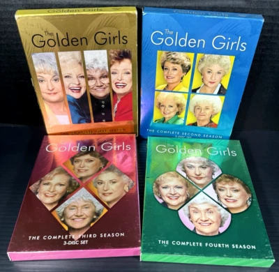 The Golden Girls DVD Lot Complete Season 1-4 1 2 3 4 - Image 1 of 4