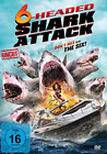 Brandon Auret/Stephanie Beran 6-Headed Shark Attack (Uncut) DVD NEW