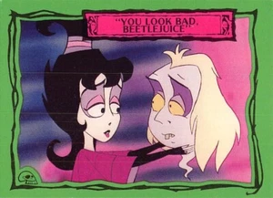 Beetlejuice 1990 Trading Card #28 You look Bad Beetlejuice - Bild 1 von 2