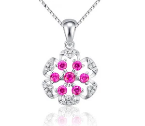 925 Sterling Argento Pendente (008) - Foto 1 di 1