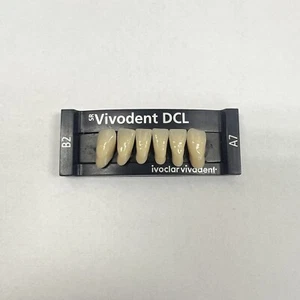 SR Vivodent DCL B2- A7 Dental Laboratory Acrylic Denture Teeth Dental Lab - Picture 1 of 1