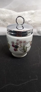 VINTAGE ROYAL WORCESTER LAVINIA BROMBEERMUSTER EGG CODDLER - Bild 1 von 24