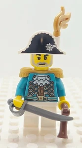 Lego PIRATE Imperial Armada Guard TEALCOAT Governor MINIFIG NEW - Picture 1 of 4