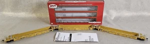 Atlas HO Scale TTX Thrall 53' Articulated Well Car Set 728475 20 006 627 READ - Picture 1 of 24