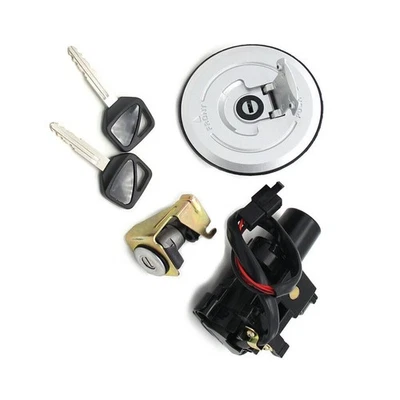 Ignition Switch Fuel Gas Cap Seat Helmet Lock Set & 2x Keys For Honda CBR300R Foto 1 de 4
