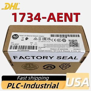 Adattatore di rete Ethernet I/O 1734-AENT POINT 1734AENT US nuovo sigillato tasse gratuite - Foto 1 di 4