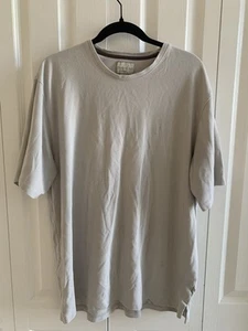 Trader Bay Men's Knit T-Shirt Size XXL Beige Heavyweight Solid - Picture 1 of 4