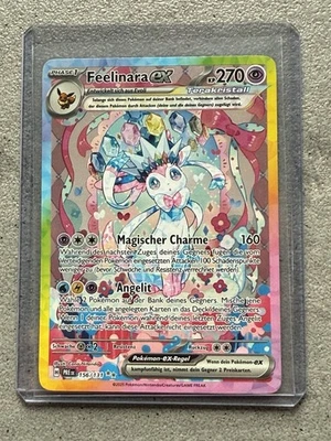 Pokemon Feelinara EX SIR 156/131 Prismatische Entwicklungen Near Mint deutsch  - Bild 1 von 2