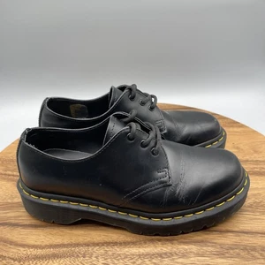 Scarpe Dr. Martens 21084 uomo taglia 6 Oxford stringate gialle cuciture pelle - Foto 1 di 10