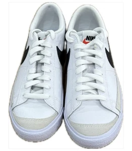 Nike Blazer Low '77 GS White Black Boys Size 7 Y  Brand New DA4074 101 - Picture 1 of 7