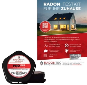 RadonTec | PRD Radon Exposimeter Innenräume Radonkonzentration (1-12 Monate) - Bild 1 von 5