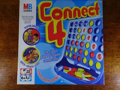 Connect 4  -  MB Games   2007  -  Complete     [B87] - Image 1 of 4