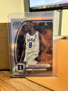 2024-25 Bowman University cromo - refractor Khaman Maluach #46 (RC) - Imagen 1 de 2