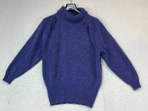 Glengyle Turtleneck Sweater Angora Wool Pullover Long Sleeve Size 18 New Zealand - Picture 1 of 8