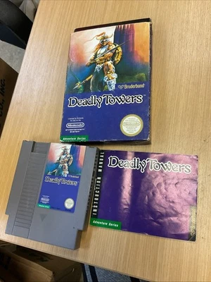 Deadly Towers (NES, Nintendo Entertainment System) - Image 1 of 2