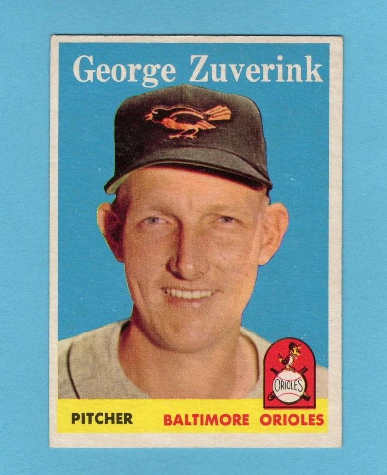 1958 Topps Baseball (#4-250) - Pick A Card, P-EX condition - Image 1 of 1