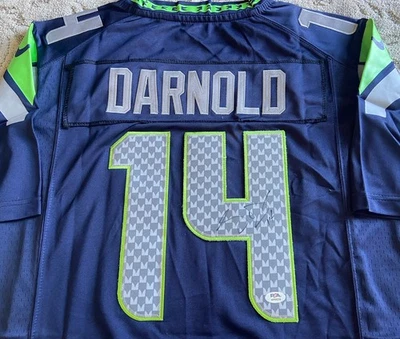 Sam Darnold Signed Autograph Auto Seattle Seahawks Jersey PSA/DNA - Image 1 of 3