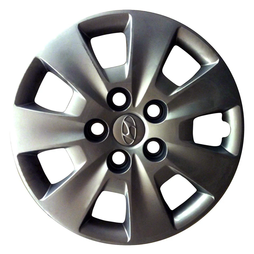 For Hyundai Elantra 2009-2011 Replace 15" 7 I-Spoke Silver Wheel Cover - Imagem 1 de 1